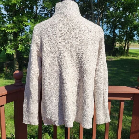Natural Reflections Ladies Pullover Sherpa 1/2 Zip Sweater sz Small - Picture 5 of 12